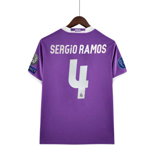 Retro Real Madrid 2016/17 Away Jersey | Sergio Ramos