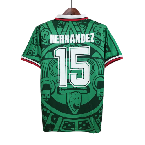 Retro Mexico 1998 Home Jersey | Luis Hernandez